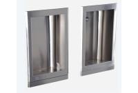 Murdock A481400F-CUSP Recessed Drinking Fountain with Cuspidor and Flexible Bubbler