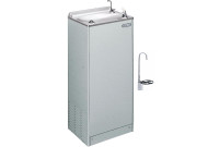Elkay EFHA8LFP1Z Drinking Fountain with Glass Filler, Foot Pedal and Hot Water Tap