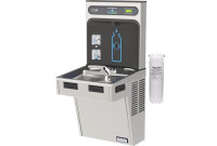 Elkay EZH2O LMABFDWSSK Filtered Stainless Steel NON-REFRIGERATED Drinking Fountain with Bottle Filler