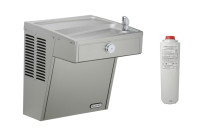 Elkay LVRCSCDS Vandal-Resistant NON-REFRIGERATED Drinking Fountain with Louver Screens