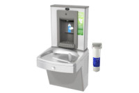 Oasis PGVF8EBF Filtered Vandal-Resistant Drinking Fountain with Bottle Filler