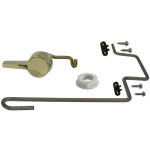 American Standard 738254-0990A Flushmate Polished Brass Handle and Rod Kit