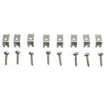 Sloan Flushmate AP100103-4PK 8 Pack of Metal Retainer Clips and Screws