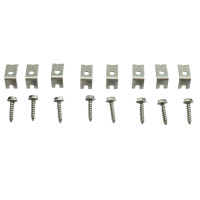 Sloan Flushmate AP100103-4PK 8 Pack of Metal Retainer Clips and Screws
