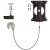 Sloan Flushmate AP400504 Handle Replacement Kit for 504 Series