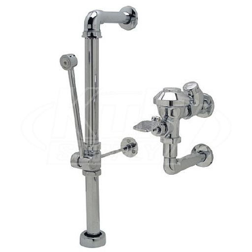 Zurn AquaVantage Z6040AV-BWN-D Bedpan Washer Foot Pedal