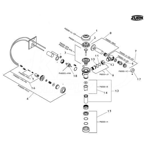 AquaVantage & Aquaflush Hydraulic Parts Breakdown