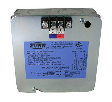Zurn P6000-HW6 Hardwire Power Converter