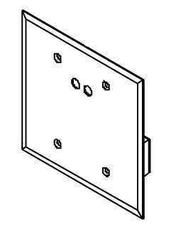 Zurn P6903-6080-WP Assembly (with Sensor Eyes, Electronics, and Cover Plate for Z6903 Series)