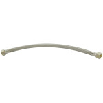 Zurn 93317723 Braided Hose (Lead Free), Ss, 1/8-27 Npt M X 1/2-14 Npsm F