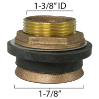 Urinal Spud for 1.25" Vacuum Breaker Tube