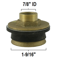 Standard Urinal Spud for .75" Vacuum Breaker Tube