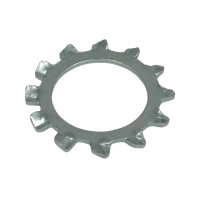 Zurn 61613019 Washer, External Tooth, Lock, Carbon Steel, Zinc Plated, 1"