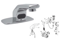 Zurn Z6912 AquaSense Faucet Parts Breakdown