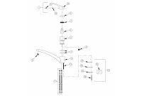 Zurn Z82300 Faucet Parts Breakdown