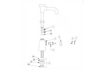 Zurn Single Control Vacuum Breaker Lab Faucet Parts Breakdown 
