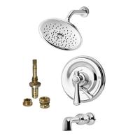 Showerhead, Valve, & Tub Spout W/ Diverter